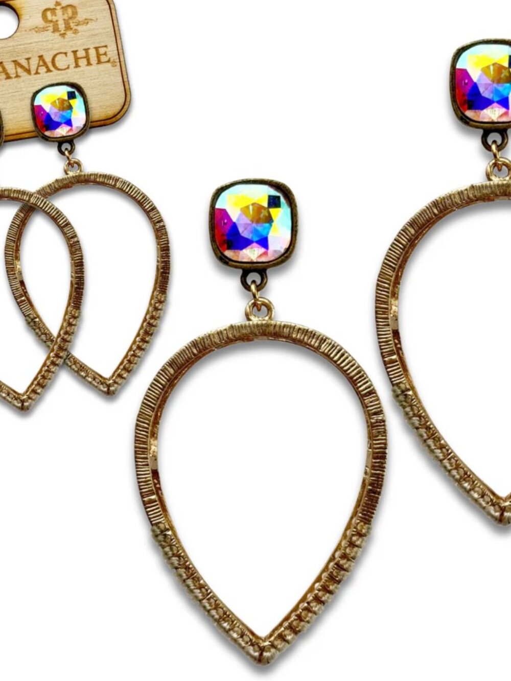 Upside Down Teardrop Earrings